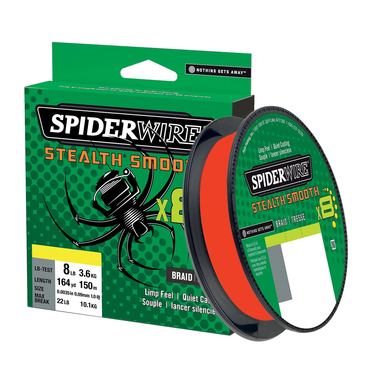 Spiderwire Stealth Smooth 8 0,39 Mm Fiskelina 1 Spiderwire Stealth Smooth 8 0,39 Mm Fiskelina