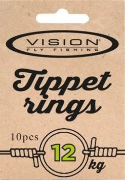 Vision TIPPET RINGS, Small 12kg. Test