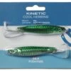 Kinetic Cool Herring 2pack 40g Green/Silver