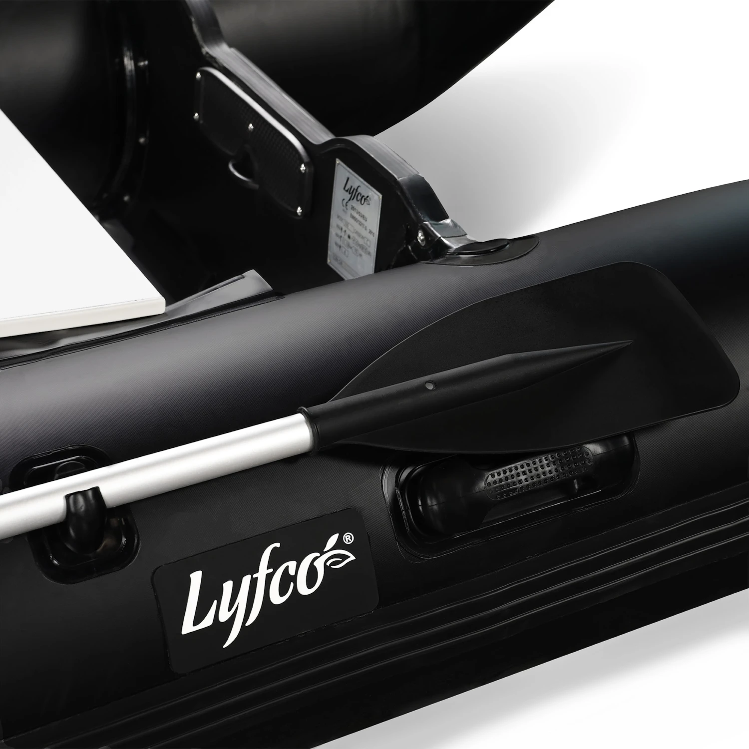 Lyfco Gummibåt 330 Cm (0,9 Mm PVC) Svart 7 Lyfco Gummibåt 330 Cm (0,9 Mm PVC) Svart - Afbeelding 7