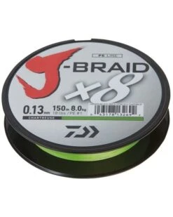 Daiwa J-Braid X8 58Lb 0.28mm 150m Ch