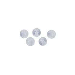 Berkley Fusion 19 Transparent Glass Beads 5mm 5-pack