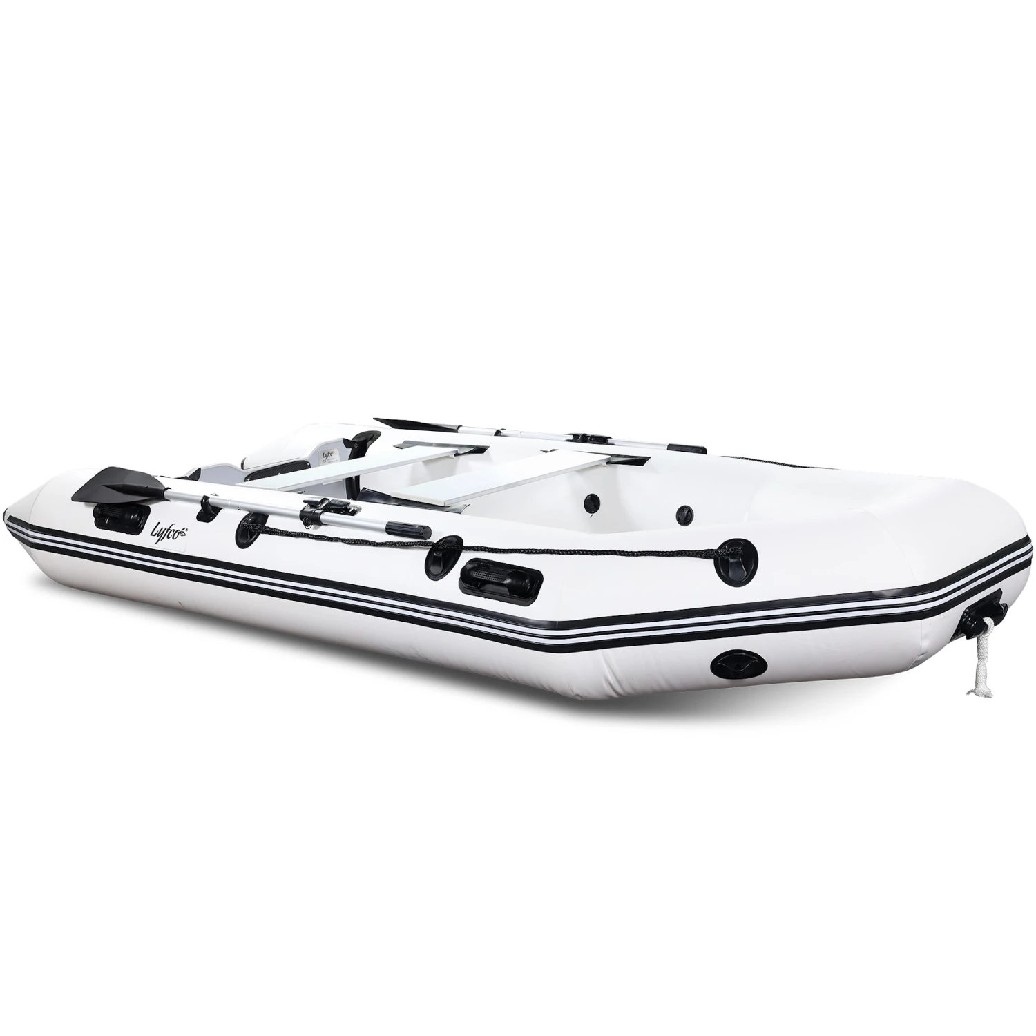 Lyfco Gummibåt 360 Cm (0,9 Mm PVC) Vit 2 Lyfco Gummibåt 360 Cm (0,9 Mm PVC) Vit - Afbeelding 2