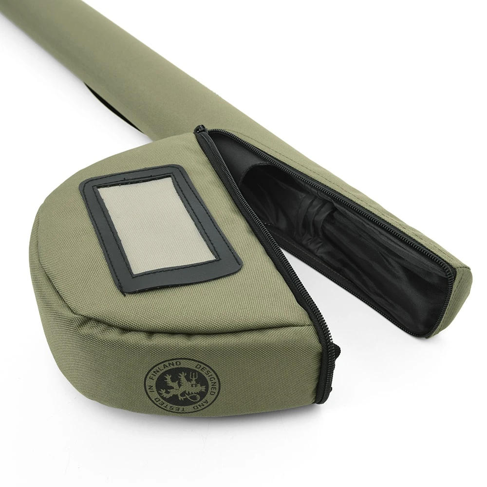 Vision Rod & Reel Tube 74 - 9 Fot - 4-piece Olive 110cm 2 Vision Rod & Reel Tube 74 - 9 Fot - 4-piece Olive 110cm - Afbeelding 2