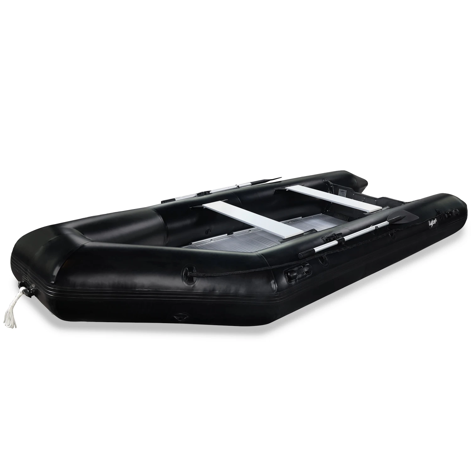 Lyfco Gummibåt 430 Cm (0,9 Mm PVC) Svart 2 Lyfco Gummibåt 430 Cm (0,9 Mm PVC) Svart - Afbeelding 2