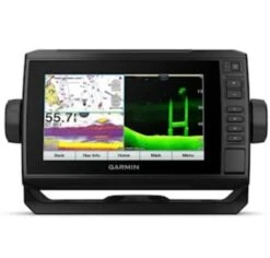 Garmin ECHOMAP UHD 72cv, WW, W/GT24 Xdcr