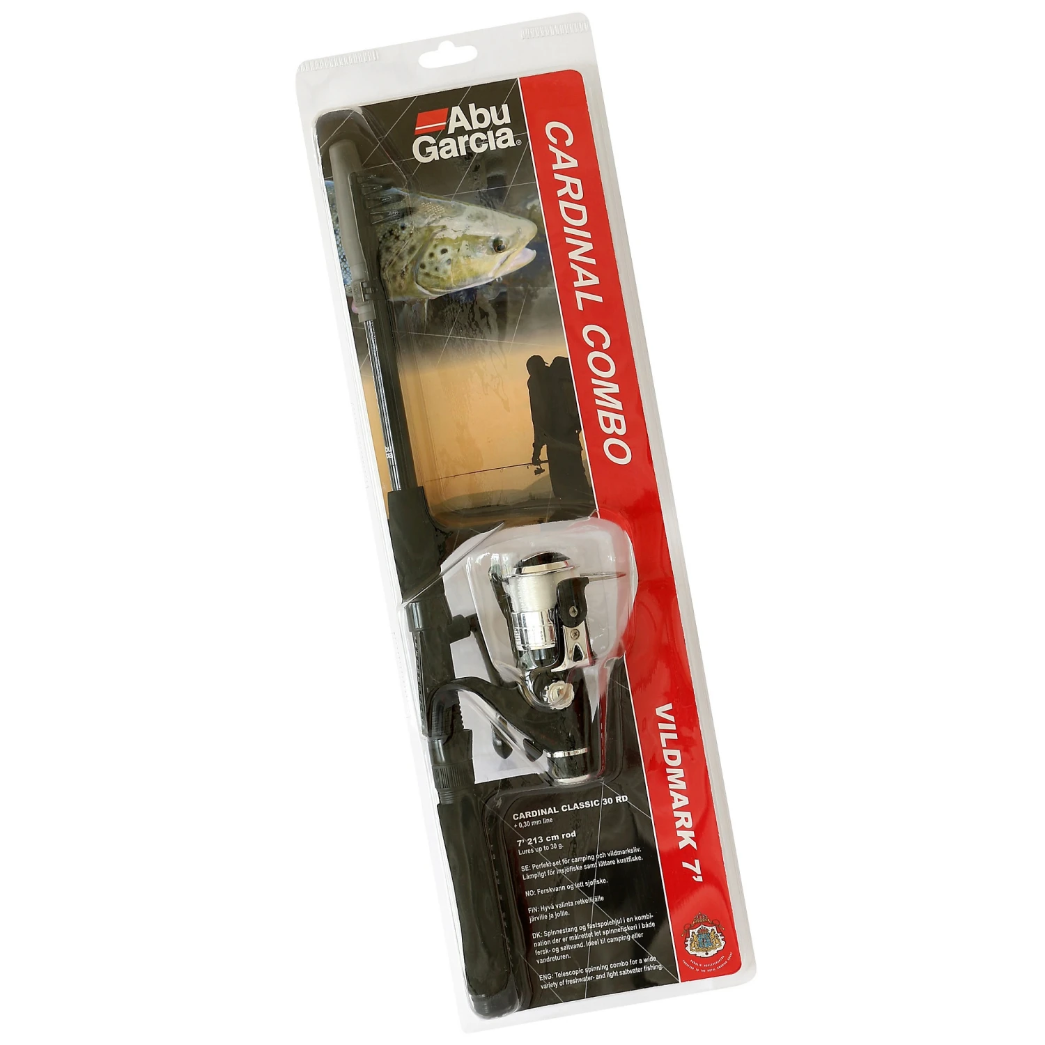 Abu Garcia Haspelspö Cardinalset Vildmark Tele 7' 213 Cm (7') 5-30 G 2 Abu Garcia Haspelspö Cardinalset Vildmark Tele 7' 213 Cm (7') 5-30 G - Afbeelding 2