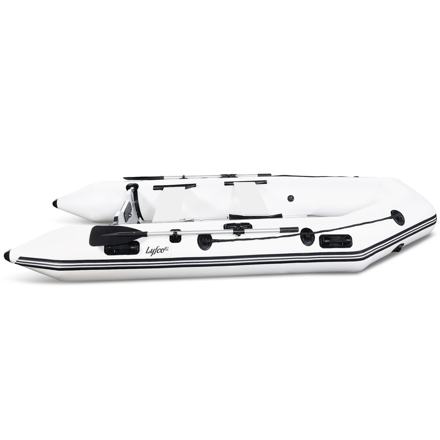 Lyfco Gummibåt 360 Cm (0,9 Mm PVC) Vit 6 Lyfco Gummibåt 360 Cm (0,9 Mm PVC) Vit - Afbeelding 6